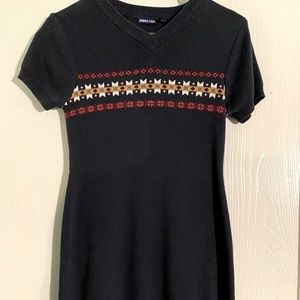 Vintage 90s Girls Preppy Limited Too Dress Argyle, Comfy